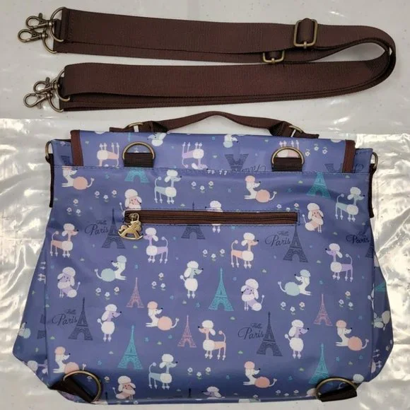 Waterproof Convertibe Handbag Backpack Crossbody Multifunctional Triple Use Bag - Picture 10 of 15